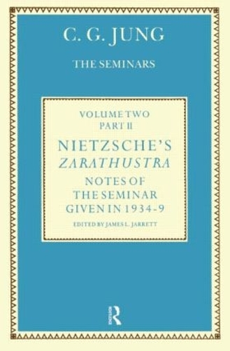 Бумажная книга «Nietzsche's Zarathustra: Notes of the Seminar given in 1934-1939 by C.G. Jung», автор Карл Густав Юнг - фото №1