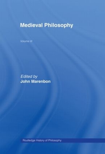 Паперова книга «Routledge History of Philosophy Volume III: Medieval Philosophy» - фото №1