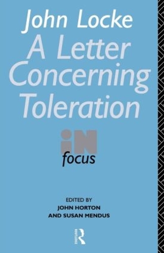 Бумажная книга «John Locke's Letter on Toleration in Focus» - фото №1