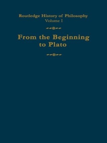 Паперова книга «Routledge History of Philosophy Volume I: From the Beginning to Plato» - фото №1
