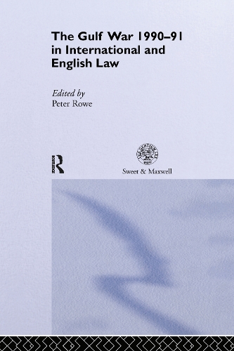 Бумажная книга «The Gulf War 1990-91 in International and English Law» - фото №1