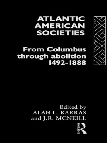 Бумажная книга «Atlantic American Societies» - фото №1