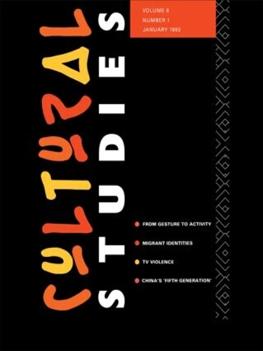 Паперова книга «Cultural Studies: Volume 6, Issue 1» - фото №1
