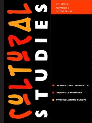 Бумажная книга «Cultural Studies: Volume 6, Issue 3», авторов Иен Анг, Джон Хартли - фото №1