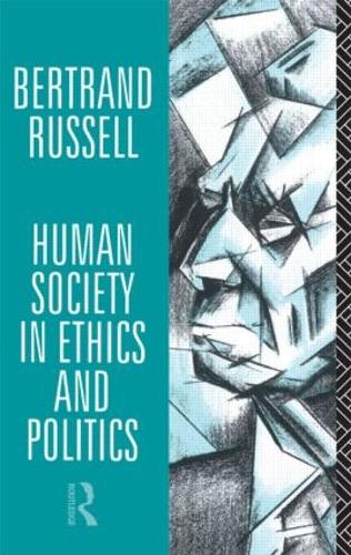 Паперова книга «Human Society in Ethics and Politics» - фото №1