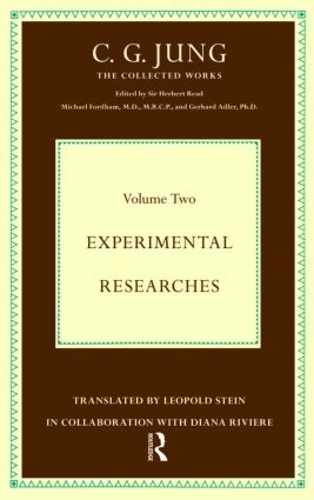 Паперова книга «Experimental Researches», автор Карл Густав Юнг - фото №1
