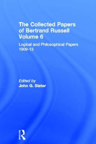 Бумажная книга «The Collected Papers of Bertrand Russell, Volume 6: Logical and Philosophical Papers 1909-13» - фото №1