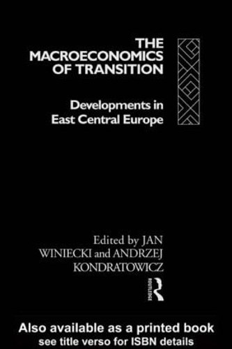 Бумажная книга «The Macroeconomics of Transition», авторов Анджей Кондратович, Ян Винецки - фото №1