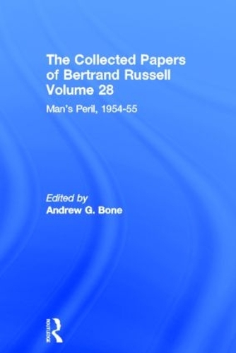 Бумажная книга «The Collected Papers of Bertrand Russell (Volume 28): Man's Peril, 1954 - 55» - фото №1
