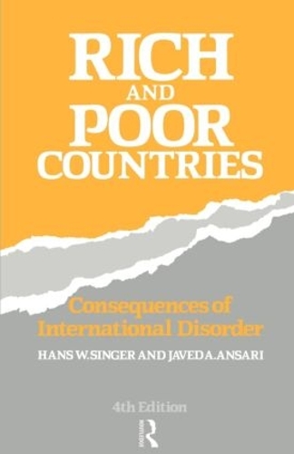 Паперова книга «Rich and Poor Countries: Consequence of International Economic Disorder», авторів Ганс Зінгер, Джавед Ансарі - фото №1