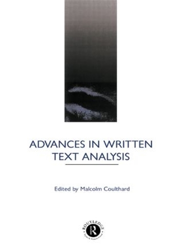 Паперова книга «Advances in Written Text Analysis» - фото №1