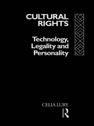 Бумажная книга «Cultural Rights: Technology, Legality and Personality», автор Селия Лури - фото №1
