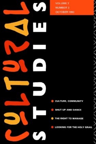 Бумажная книга «Cultural Studies: Volume 7, Issue 3», автор Лоуренс Гроссберг - фото №1