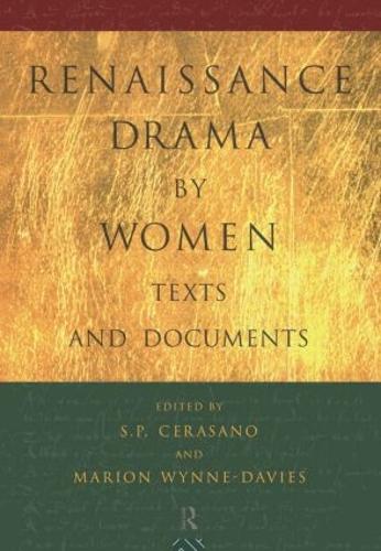 Бумажная книга «Renaissance Drama by Women: Texts and Documents» - фото №1