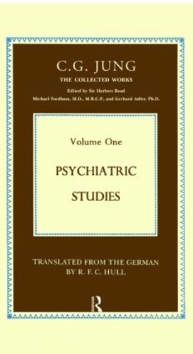 Бумажная книга «Psychiatric Studies», автор Карл Густав Юнг - фото №1