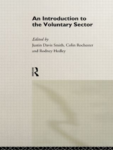 Паперова книга «Introduction to the Voluntary Sector» - фото №1
