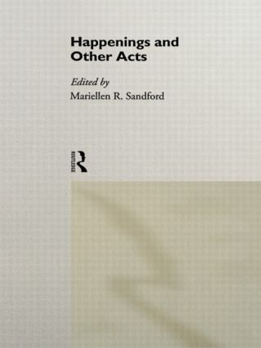 Бумажная книга «Happenings and Other Acts» - фото №1
