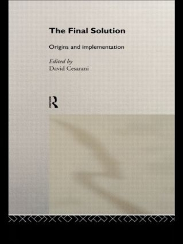 Бумажная книга «The Final Solution: Origins and Implementation» - фото №1