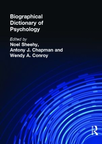 Бумажная книга «Biographical Dictionary of Psychology» - фото №1