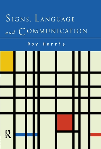 Паперова книга «Signs, Language and Communication», автор Рой Гарріс - фото №1