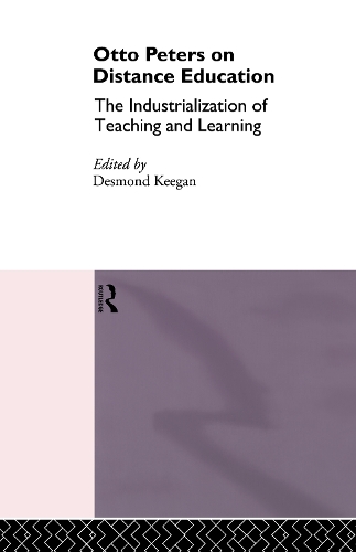 Бумажная книга «Otto Peters on Distance Education: The Industrialization of Teaching and Learning» - фото №1