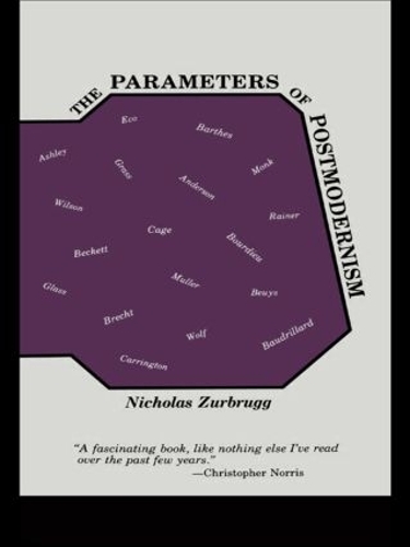 Паперова книга «The Parameters of Postmodernism», автор Ніколас Цурбругг - фото №1