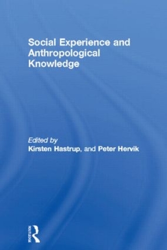 Бумажная книга «Social Experience and Anthropological Knowledge» - фото №1