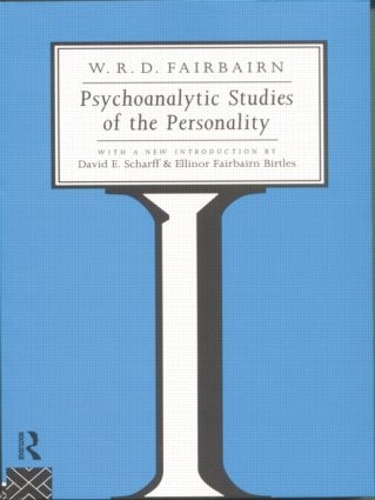 Паперова книга «Psychoanalytic Studies of the Personality», автор В. Р. Д. Фейрбейрн - фото №1
