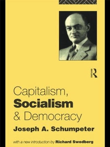 Бумажная книга «Capitalism, Socialism and Democracy», автор Йозеф А. Шумпетер - фото №1