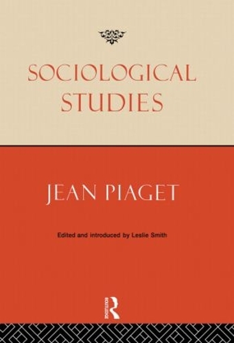 Бумажная книга «Sociological Studies», автор Жан Пиаже - фото №1