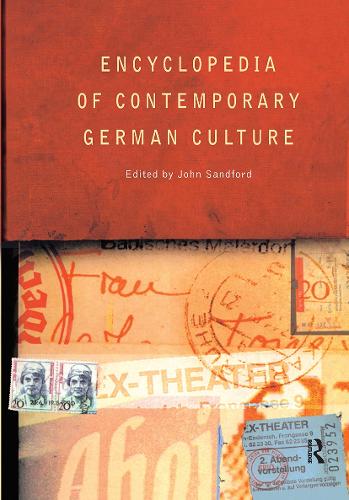 Паперова книга «Encyclopedia of Contemporary German Culture» - фото №1