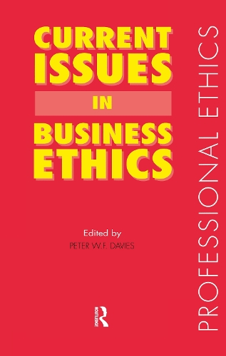 Бумажная книга «Current Issues in Business Ethics» - фото №1