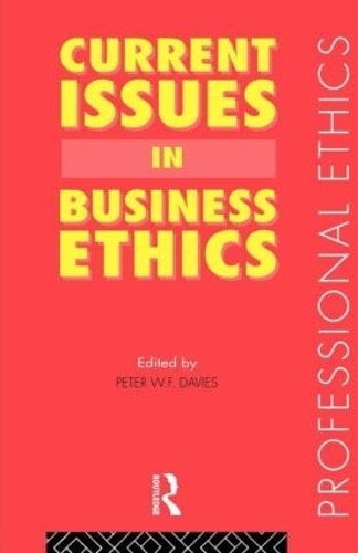 Бумажная книга «Current Issues in Business Ethics» - фото №1