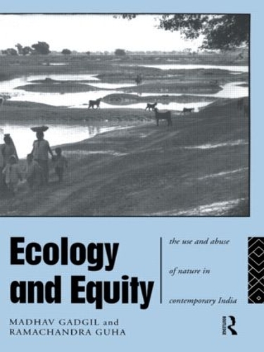 Паперова книга «Ecology and Equity: The Use and Abuse of Nature in Contemporary India», автор Мадхав Гаджіл - фото №1