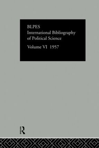 Бумажная книга «Intl Biblio Pol Sc 1957 Vol  6» - фото №1