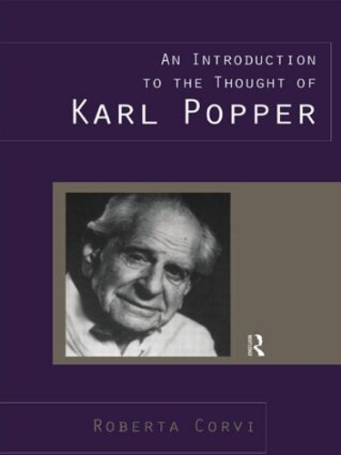 Паперова книга «An Introduction to the Thought of Karl Popper», автор Роберта Корві - фото №1