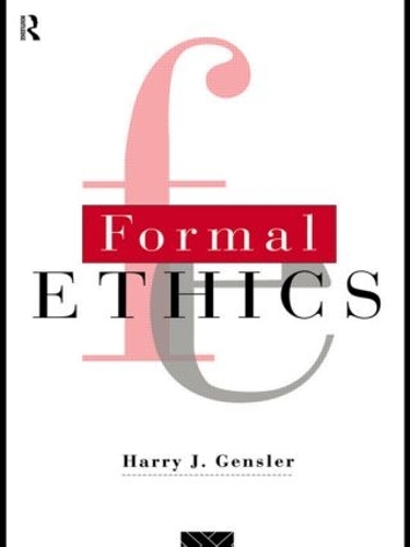 Паперова книга «Formal Ethics», автор Гаррі Дж. Генслер - фото №1