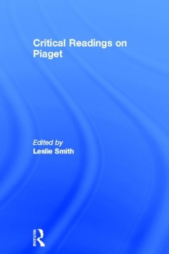 Бумажная книга «Critical Readings on Piaget» - фото №1