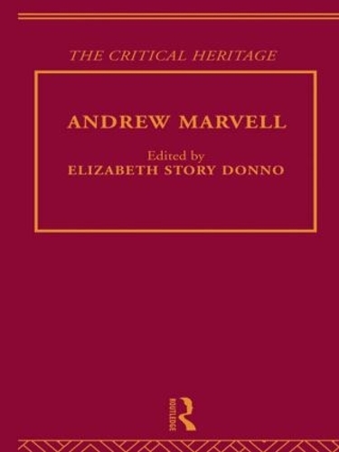 Паперова книга «Andrew Marvell: The Critical Heritage», автор Ендрю Марвелл - фото №1