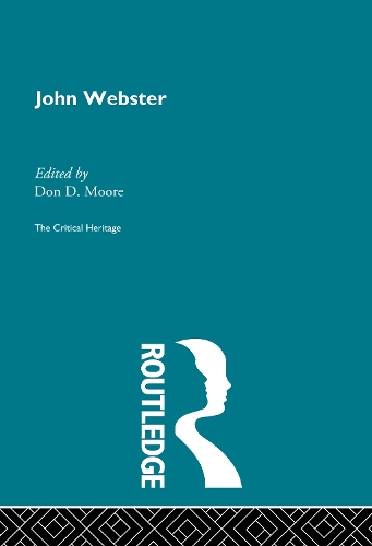Паперова книга «John Webster: The Critical Heritage» - фото №1