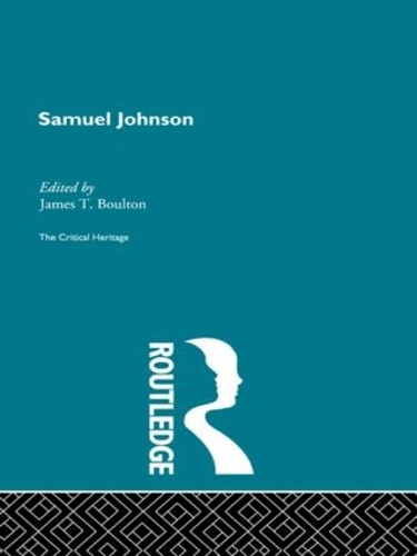 Бумажная книга «Samuel Johnson: The Critical Heritage» - фото №1