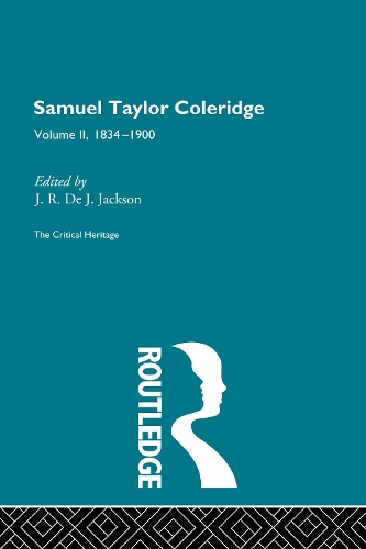 Паперова книга «Samuel Taylor Coleridge: The Critical Heritage Volume 2 1834-1900» - фото №1