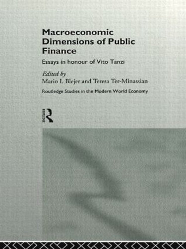 Бумажная книга «Macroeconomic Dimensions of Public Finance: Essays in Honour of Vito Tanzi» - фото №1