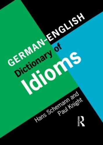 Паперова книга «German/English Dictionary of Idioms», автор Ганс Шеманн - фото №1