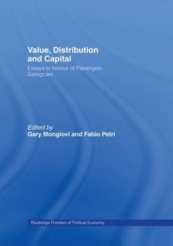 Бумажная книга «Value, Distribution and Capital» - фото №1