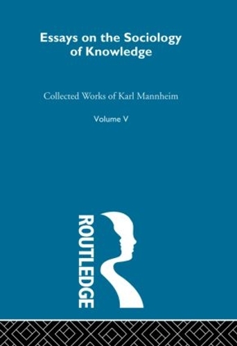 Бумажная книга «Essays on the Sociology of Knowledge», автор Карл Мангейм - фото №1