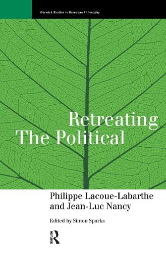 Бумажная книга «Retreating the Political», автор Жан-Люк Нанси - фото №1
