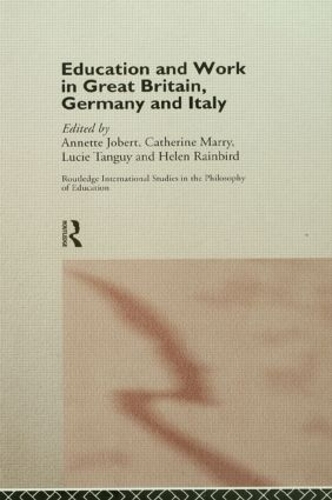Бумажная книга «Education and Work in Great Britain, Germany and Italy» - фото №1