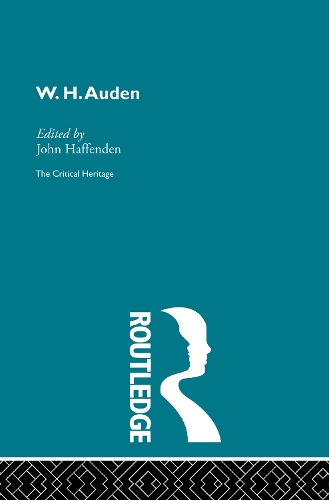 Бумажная книга «W.H. Auden» - фото №1