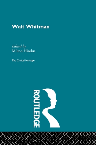 Бумажная книга «Walt Whitman» - фото №1